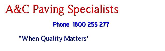 AC Paving Specialists